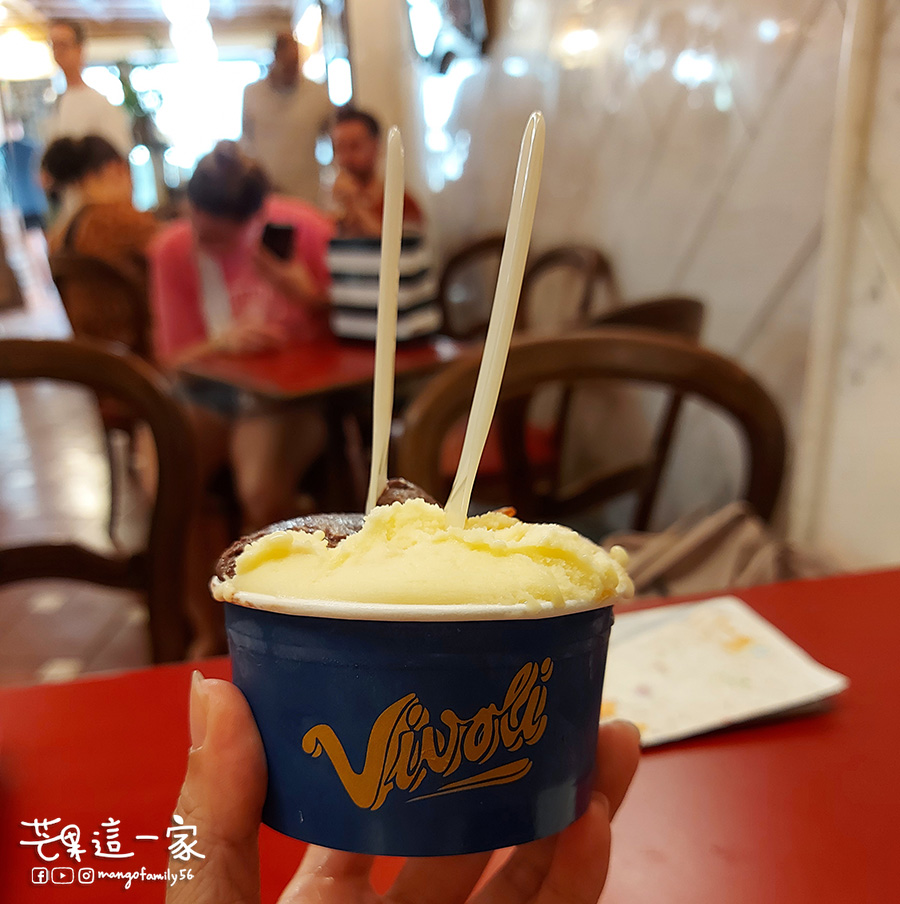 佛羅倫斯必吃｜連吃兩次還想再吃的Vivoli冰淇淋！